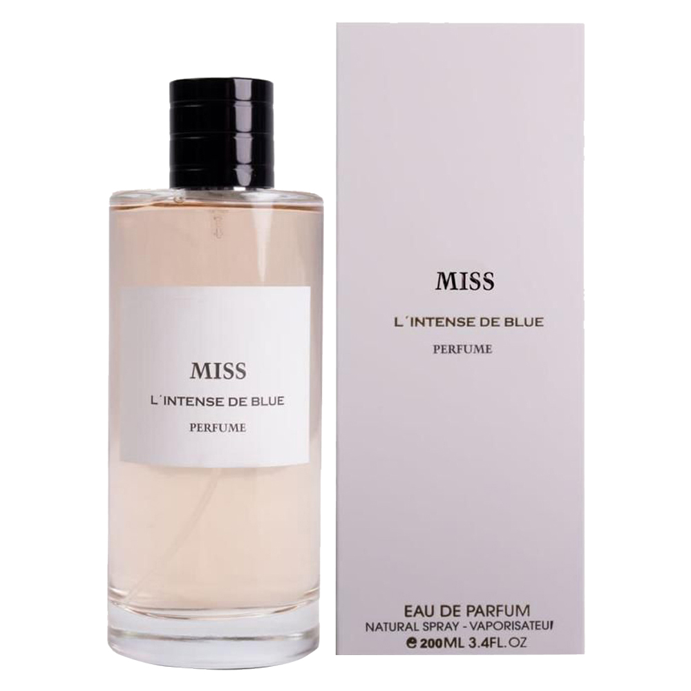 Miss L'Intense De Blue EDP 200ML