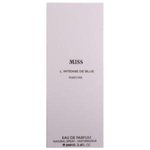 Miss L'Intense De Blue EDP 200ML
