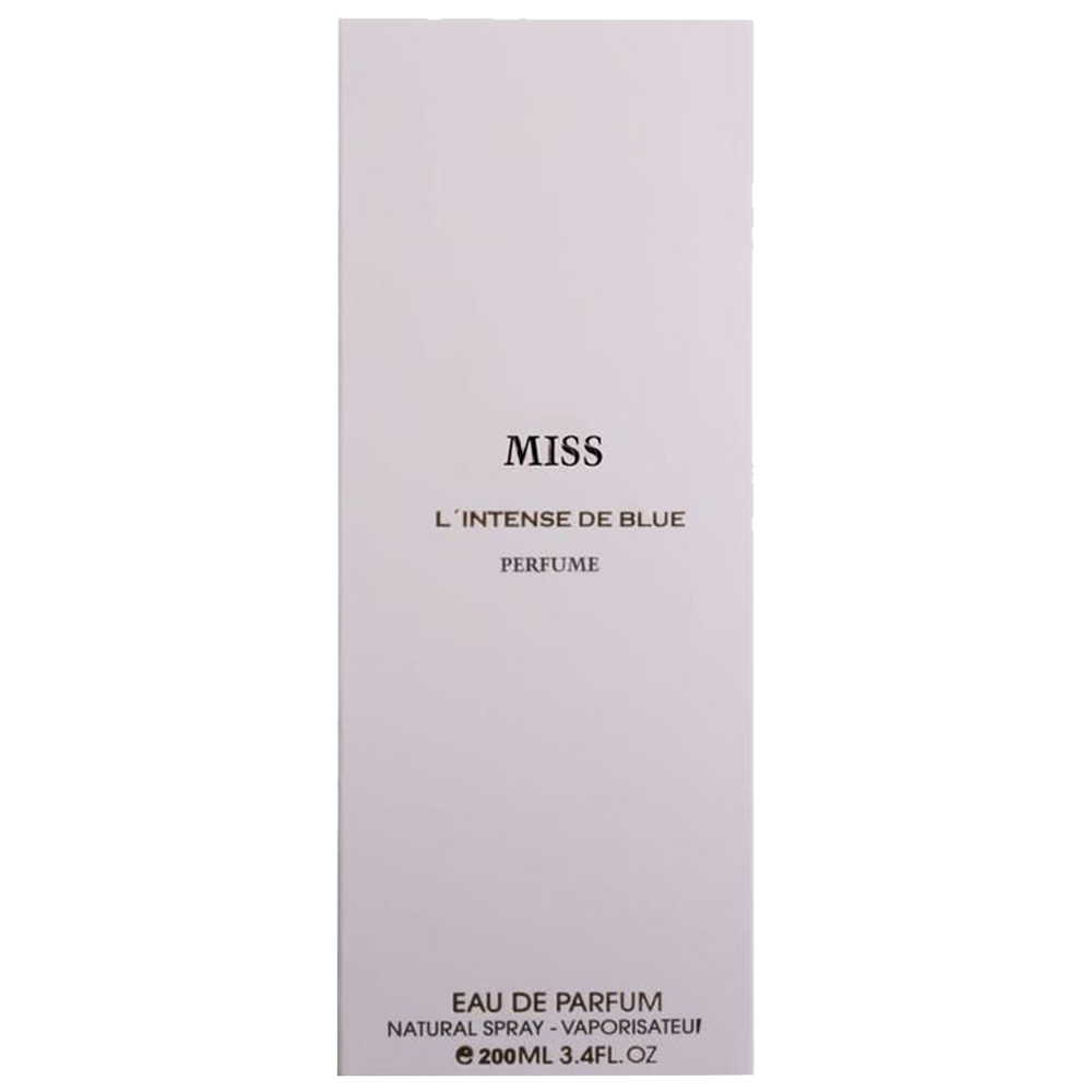 Miss L'Intense De Blue EDP 200ML